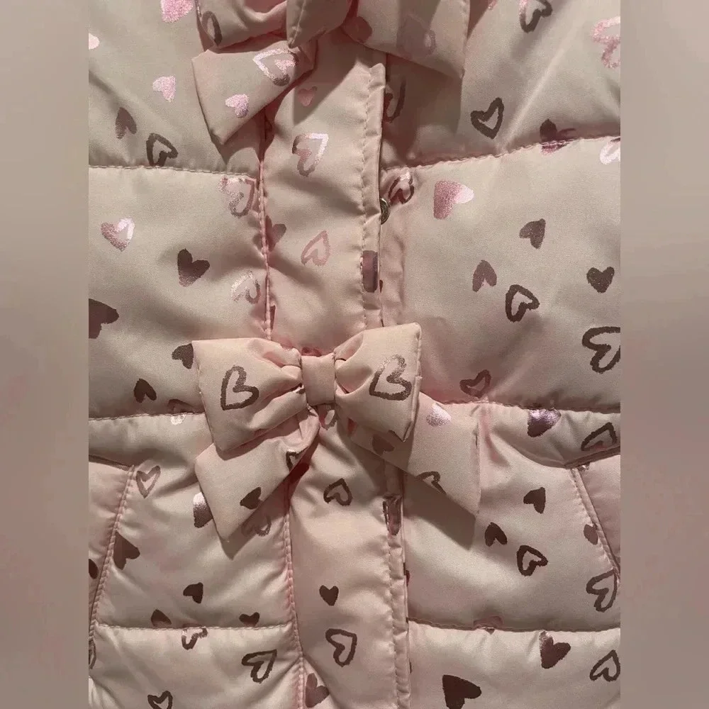 Gymboree Girls' Toddler Heart Print Jacket